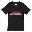 "Versatile and Stylish: Burkesgarb Unisex Short Sleeve V-Neck T-Shirt for All Occasions"