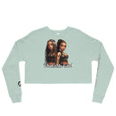 "Express Your Style with Burkesgarb Thatz my Gurl Women's Crop Sweatshirt"
