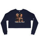 "Express Your Style with Burkesgarb Thatz my Gurl Women's Crop Sweatshirt"