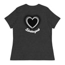 "Express Your Love for Fashion with Burkesgarb Love for em Heartz Women's Relaxed T-Shirt"