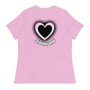 "Express Your Love for Fashion with Burkesgarb Love for em Heartz Women's Relaxed T-Shirt"