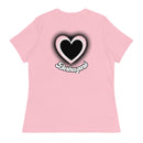 "Express Your Love for Fashion with Burkesgarb Love for em Heartz Women's Relaxed T-Shirt"