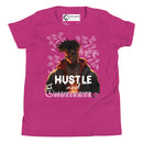 Empower Young Minds with BurkesGarb Hustle and Motivate Youth T-Shirt | Inspirational Apparel for Kids