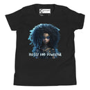 "Empower Young Girls with Burkesgarb 'Pretty & Powerful' Girl Youth Short Sleeve T-Shirt"
