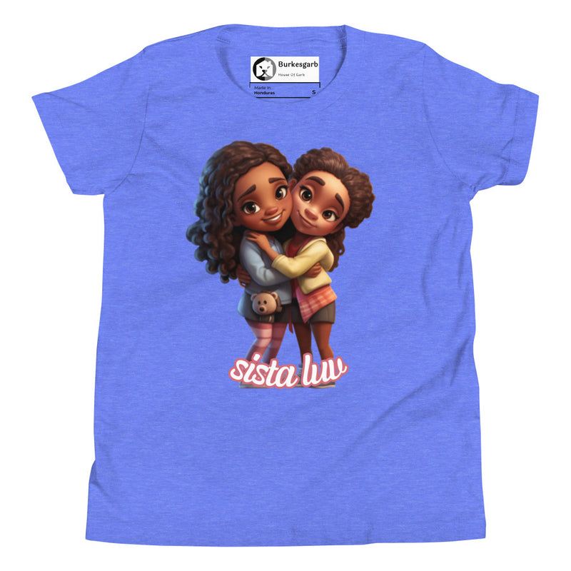 "Spread Love and Empowerment with Burkesgarb Sista Luv Youth T-Shirt"