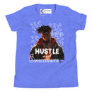 Empower Young Minds with BurkesGarb Hustle and Motivate Youth T-Shirt | Inspirational Apparel for Kids
