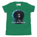 "Empower Young Girls with Burkesgarb 'Pretty & Powerful' Girl Youth Short Sleeve T-Shirt"