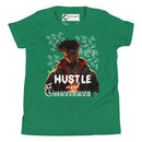 Empower Young Minds with BurkesGarb Hustle and Motivate Youth T-Shirt | Inspirational Apparel for Kids