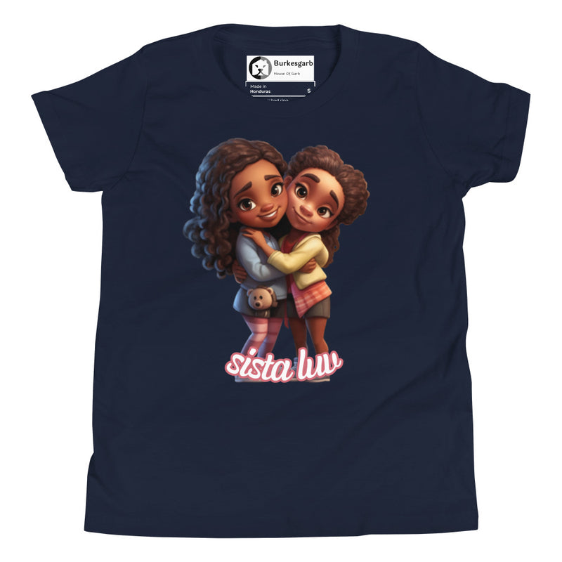 "Spread Love and Empowerment with Burkesgarb Sista Luv Youth T-Shirt"