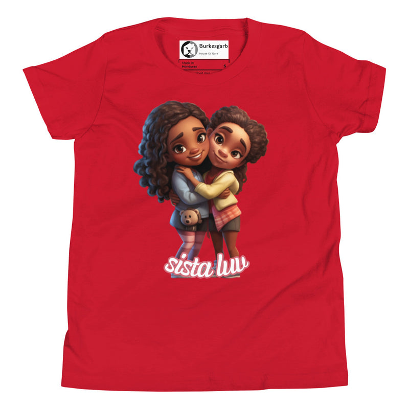 "Spread Love and Empowerment with Burkesgarb Sista Luv Youth T-Shirt"