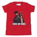"Show Off Your Style with Burkesgarb 'Thatz My Dawg' Boys Youth Short Sleeve T-Shirt"