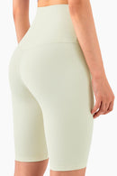 Stay Cool and Comfortable with Breathable High-Rise Wide Waistband Biker Shorts | Burkesgarb