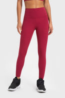 Flexibility and Comfort Meet in Highly Stretchy Wide Waistband Yoga Leggings | Burkesgarb