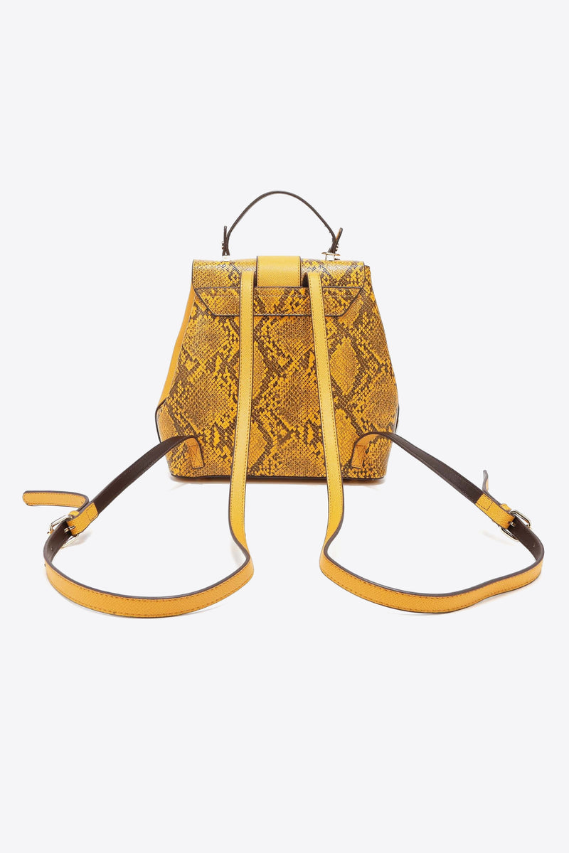 Elevate Your Style with the Nicole Lee USA Python 3-Piece Bag Set at Burkesgarb