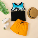 Fun and Stylish Kids Graphic Tank and Short Set | Burkesgarb