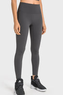 Experience Comfort and Style with High-Rise Wide Waistband Yoga Leggings at Burkesgarb