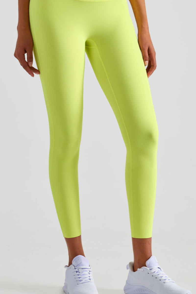 Unleash Your Inner Yogi: High Waist Seamless Ankle-Length Yoga Leggings at Burkesgarb