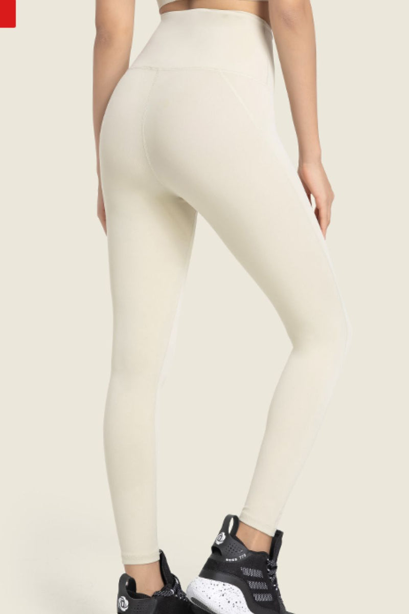 Seamless High-Rise Wide Waistband Yoga Leggings: Elevate Your Yoga Practice at Burkesgarb