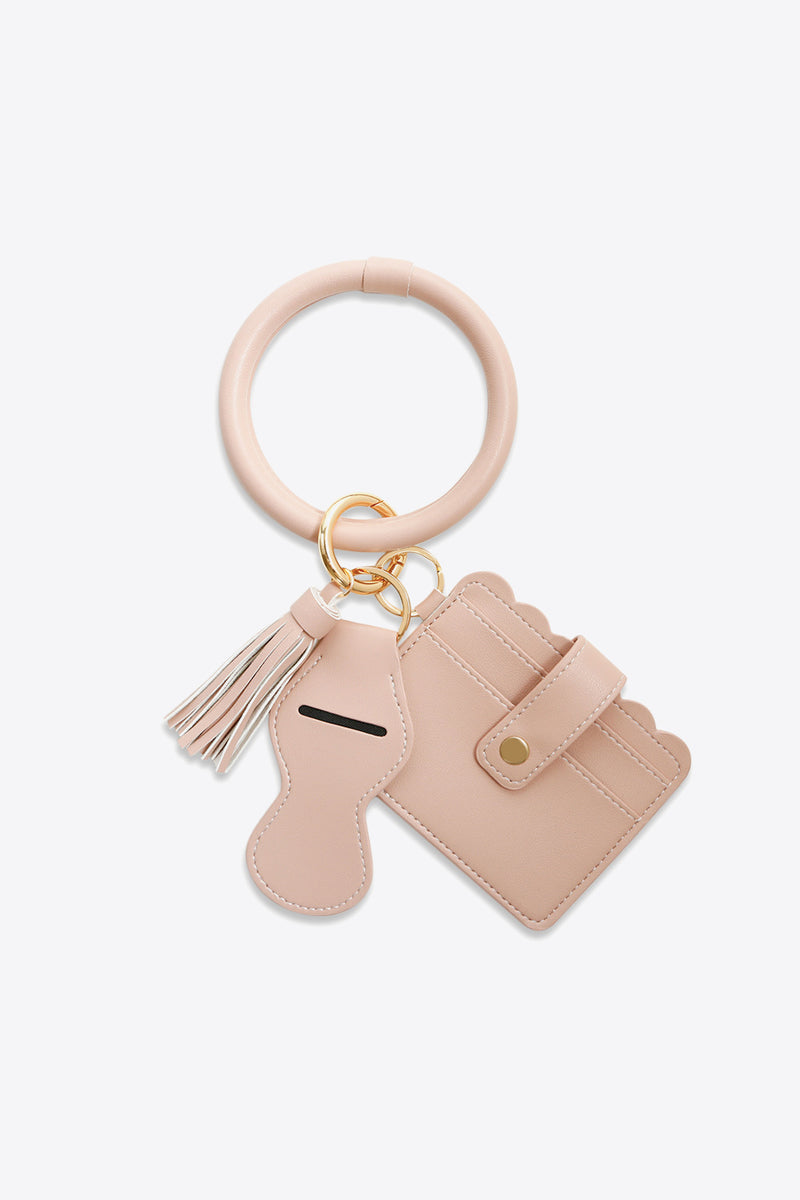 Wristlet Keychain with Card Holder at  Keep Your Essentials Handy with the Wristlet Keychain with Card Holder | Burkesgarb