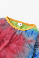 "Shop Trendy Kids Tie-Dye Top and Joggers Set at Burkesgarb | Stylish and Comfortable Outfit for Children