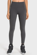 Experience Comfort and Style with High-Rise Wide Waistband Yoga Leggings at Burkesgarb