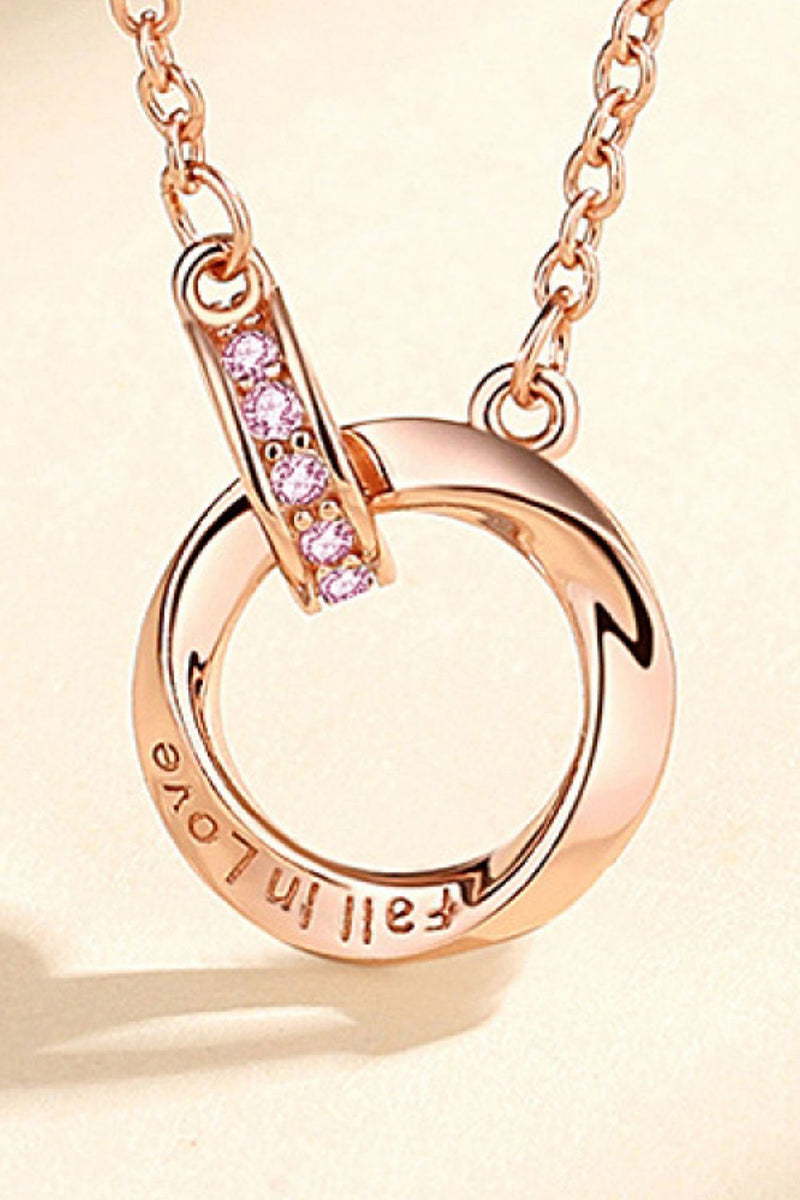 Elegant Sophistication: Zircon Decor 999 Sterling Silver Necklace by Burkesgarb