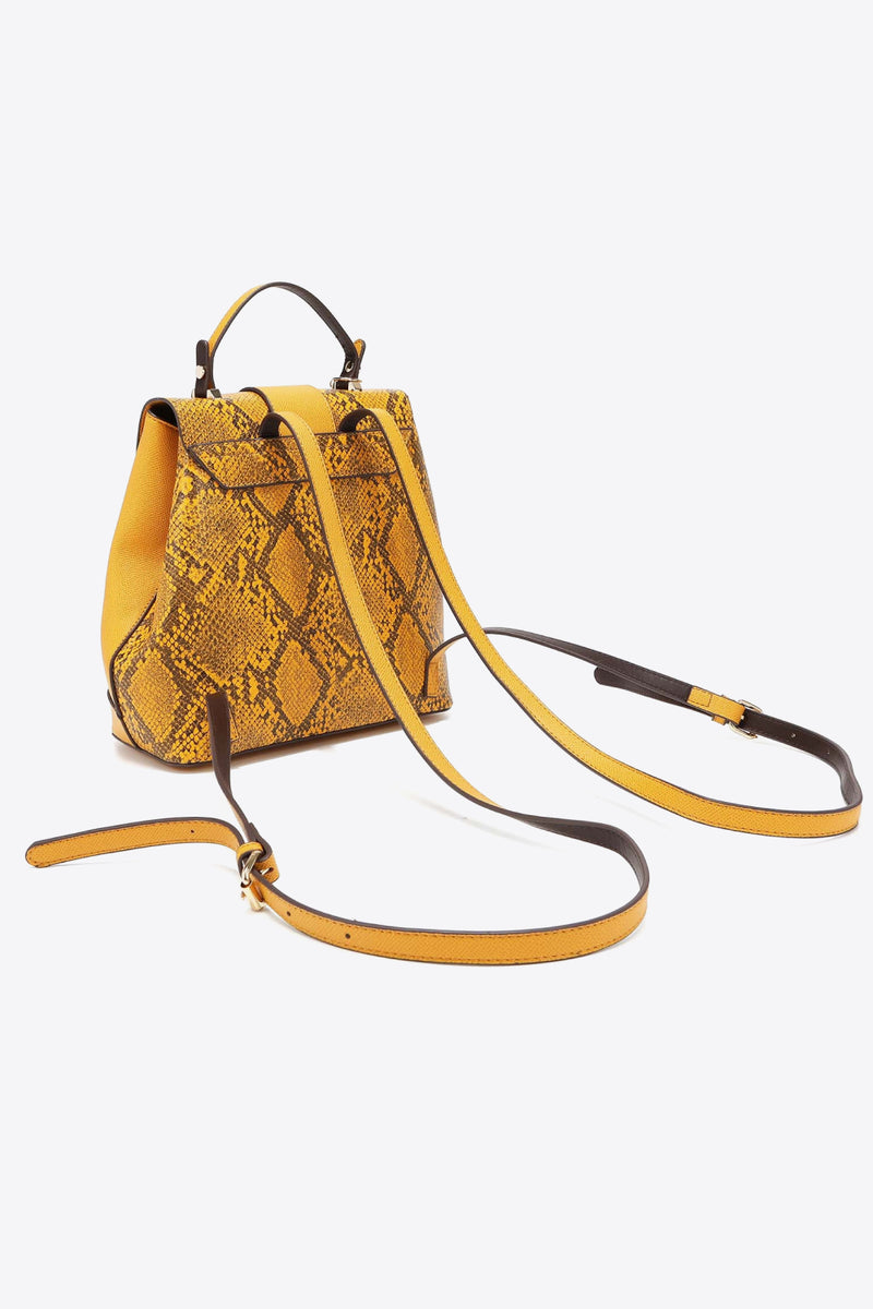 Elevate Your Style with the Nicole Lee USA Python 3-Piece Bag Set at Burkesgarb