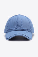 "Stylish and Casual: Distressed Adjustable Baseball Cap by Burkesgarb | Trendy and Comfortable Headwear"