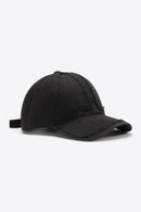 "Stylish and Casual: Distressed Adjustable Baseball Cap by Burkesgarb | Trendy and Comfortable Headwear"