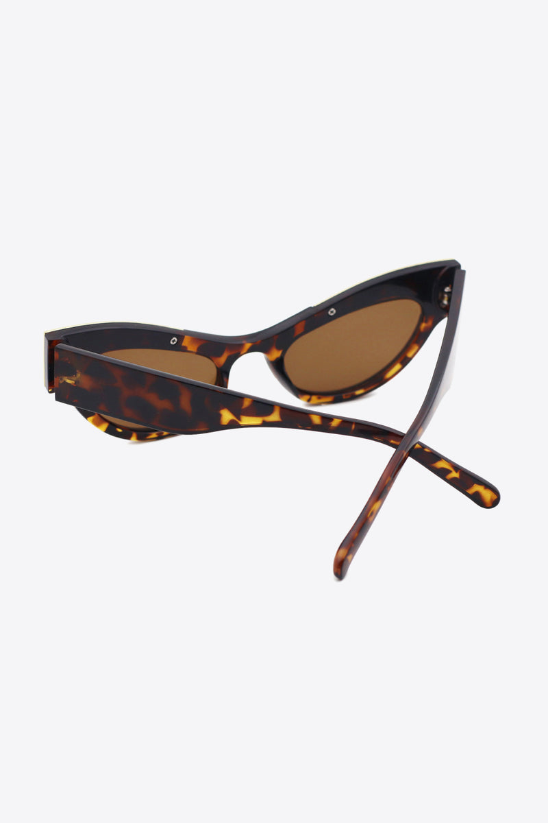 Rhinestone Cat-Eye Sunglasses at Burkesgarb