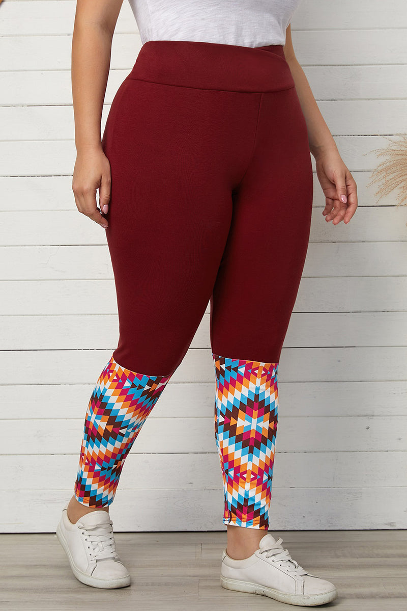 Elevate Your Style and Comfort with Plus Size High Waist Leggings from Burkesgarb