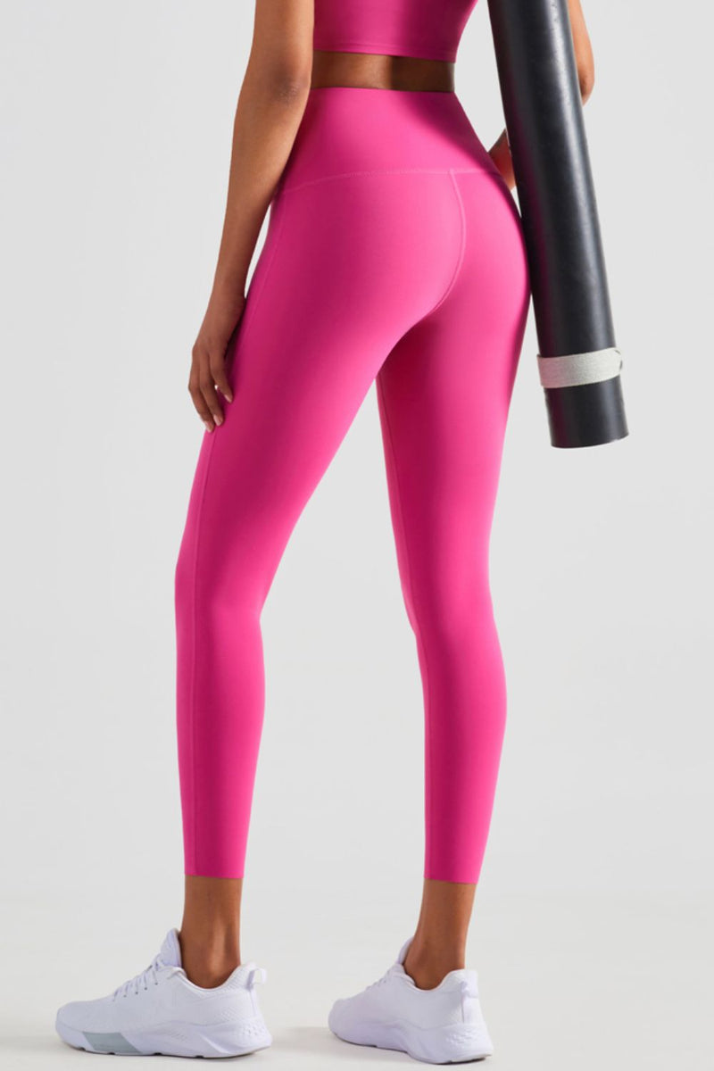 Unleash Your Inner Yogi: High Waist Seamless Ankle-Length Yoga Leggings at Burkesgarb