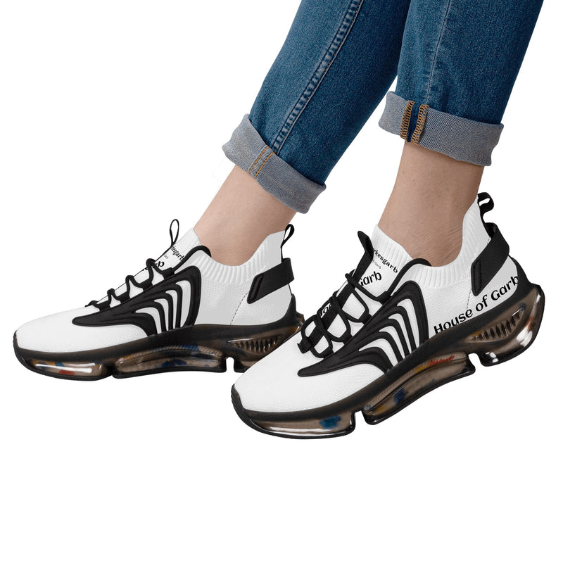 "Step into Comfort and Style with Burkesgarb Women's Air Heel React Sneaker"