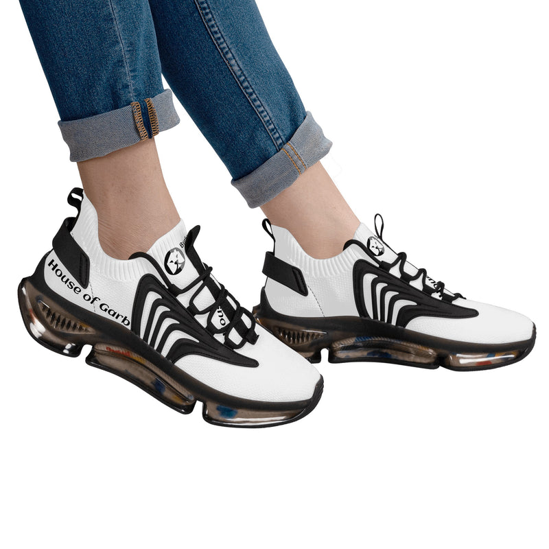 "Step into Comfort and Style with Burkesgarb Women's Air Heel React Sneaker"