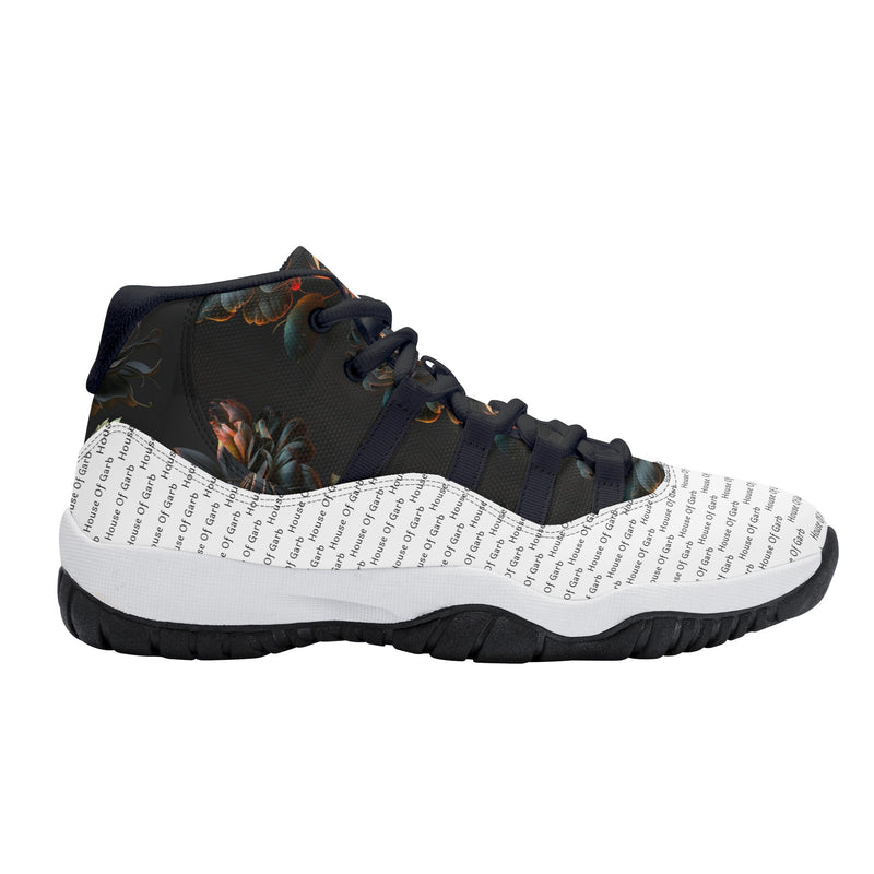 "Step into Style and Comfort with Burkesgarb Nature Retro Men's Basketball Sneakers"