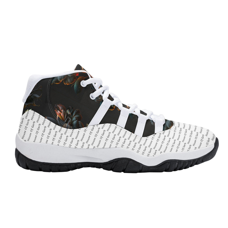 "Step into Style and Comfort with Burkesgarb Nature Retro Men's Basketball Sneakers"