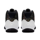 "Step into Style and Comfort with Burkesgarb Nature Retro Men's Basketball Sneakers"