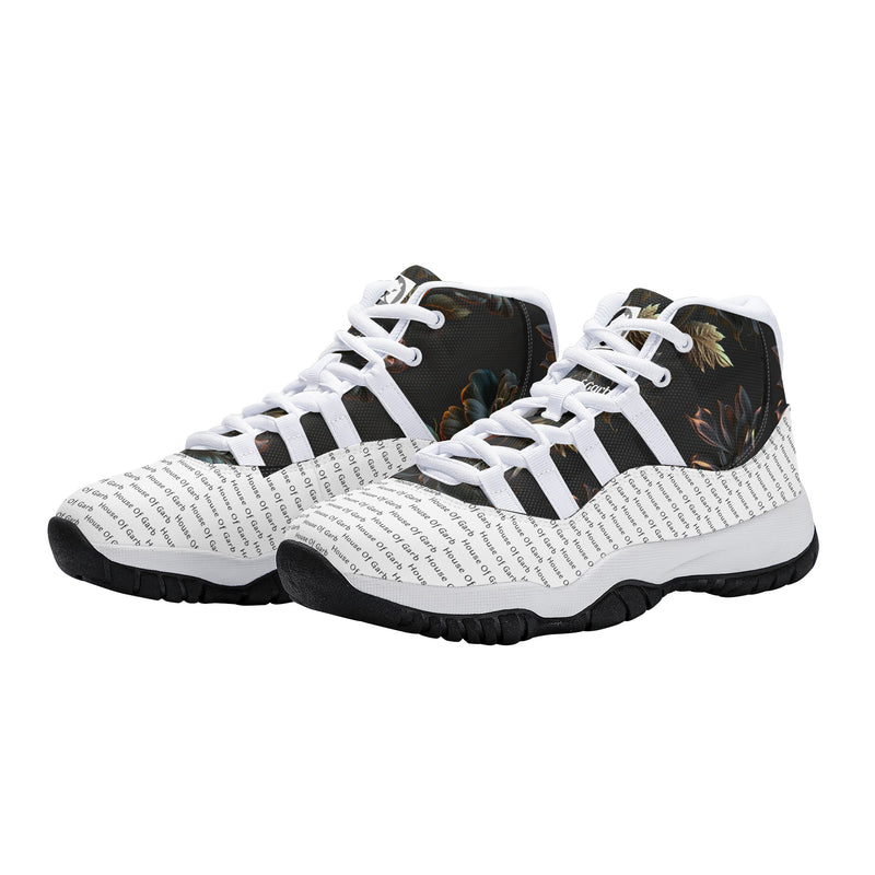 "Step into Style and Comfort with Burkesgarb Nature Retro Men's Basketball Sneakers"