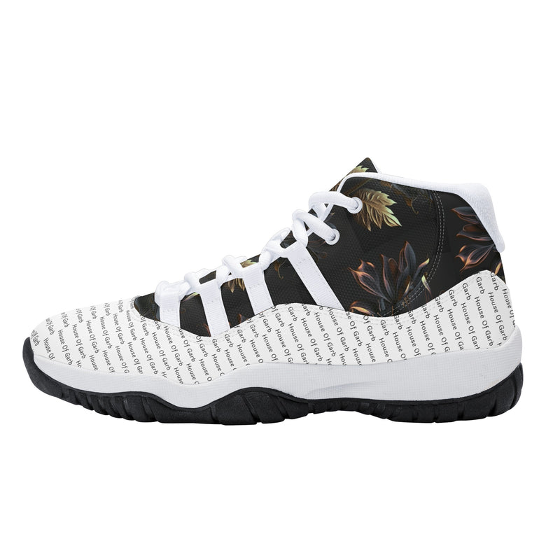 "Step into Style and Comfort with Burkesgarb Nature Retro Men's Basketball Sneakers"