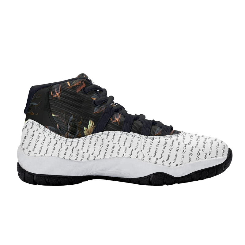 "Step into Style and Comfort with Burkesgarb Nature Retro Men's Basketball Sneakers"