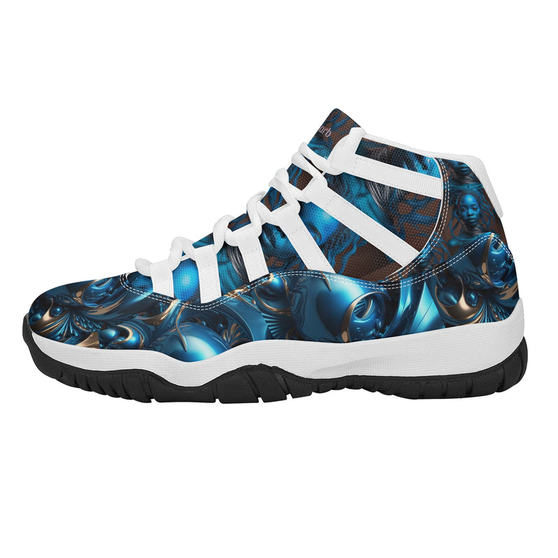 Burkesgarb Blue femme retros sizes 5-14