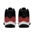 "Elevate Your Style with Burkesgarb Men's High Top Retro Cherry Basketball Sneakers"