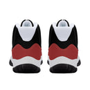 "Elevate Your Style with Burkesgarb Men's High Top Retro Cherry Basketball Sneakers"