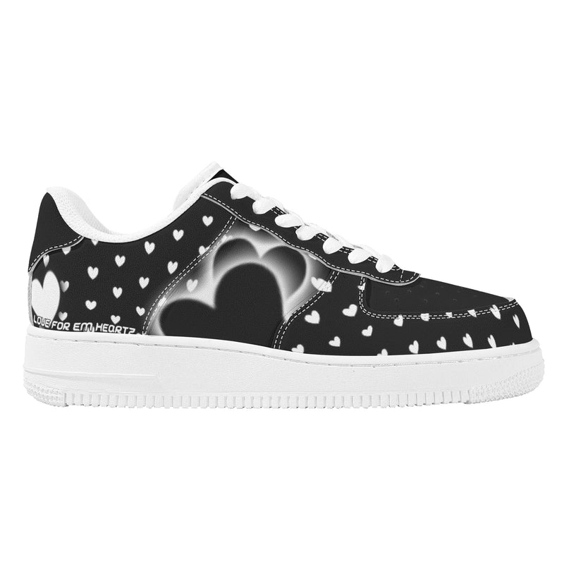 Step into Style and Love with Burkesgarb Mens Love for em Heartz Low-Top Shoes