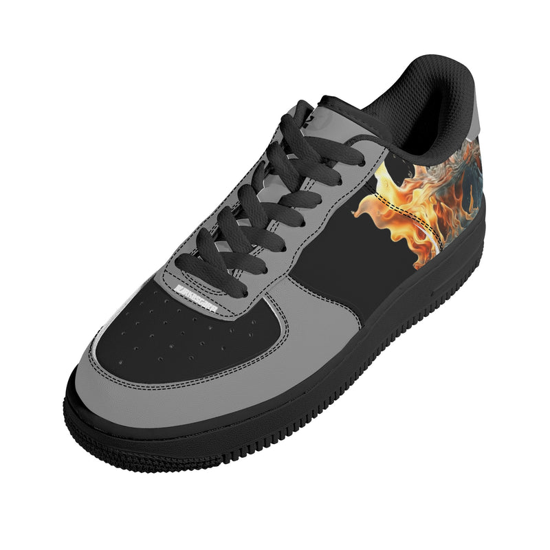 Walk in Style and Comfort with Burkesgarb Mens Low Top Leather Shoes