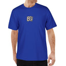 Elevate Your Style with Burkesgarb Embroidered BG Mens Luxury Cotton T-Shirt