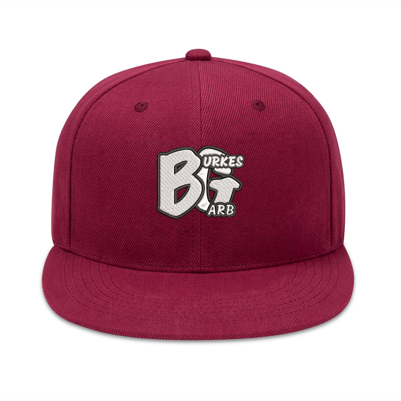 Elevate Your Style with Burkesgarb Luxury BG Embroidered Snapback Hat