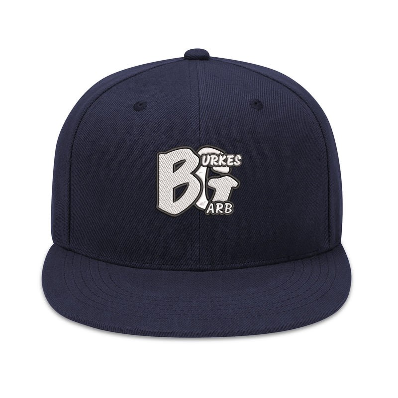 Elevate Your Style with Burkesgarb Luxury BG Embroidered Snapback Hat