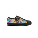 Step into Magic with Burkesgarb Magical Unicorn Kids Low Top Shoes