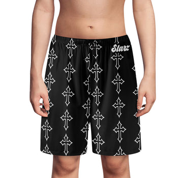 Beach-ready Style for the Young Ones: BurkesGarb $tarz Youth Lightweight Beach Shorts
